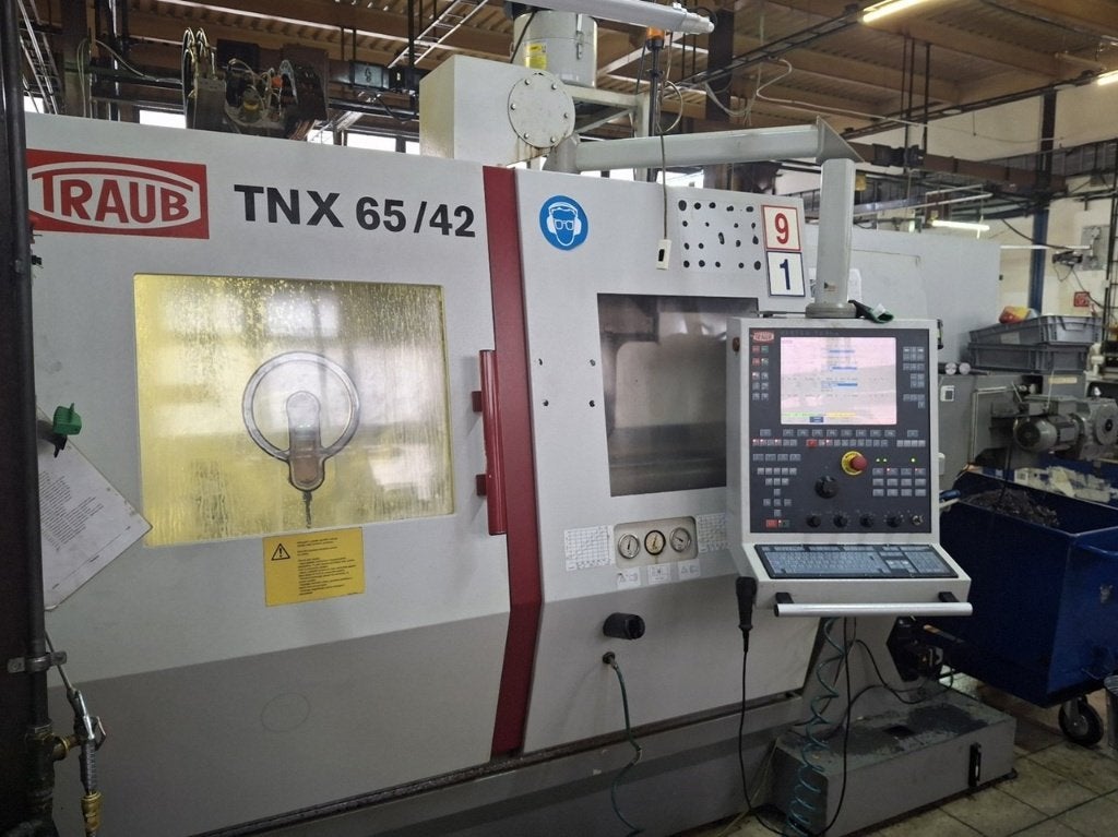 CNC lathe TRAUB TNX 65-42, Ophalen of Verzenden, Gebruikt, Metaal, Machine