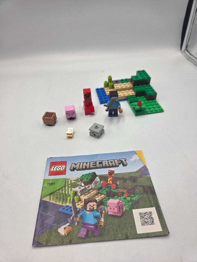 Lego Minecraft 21177 The Creeper Ambush, Compleet, Minecraft, Lego, Ophalen of Verzenden