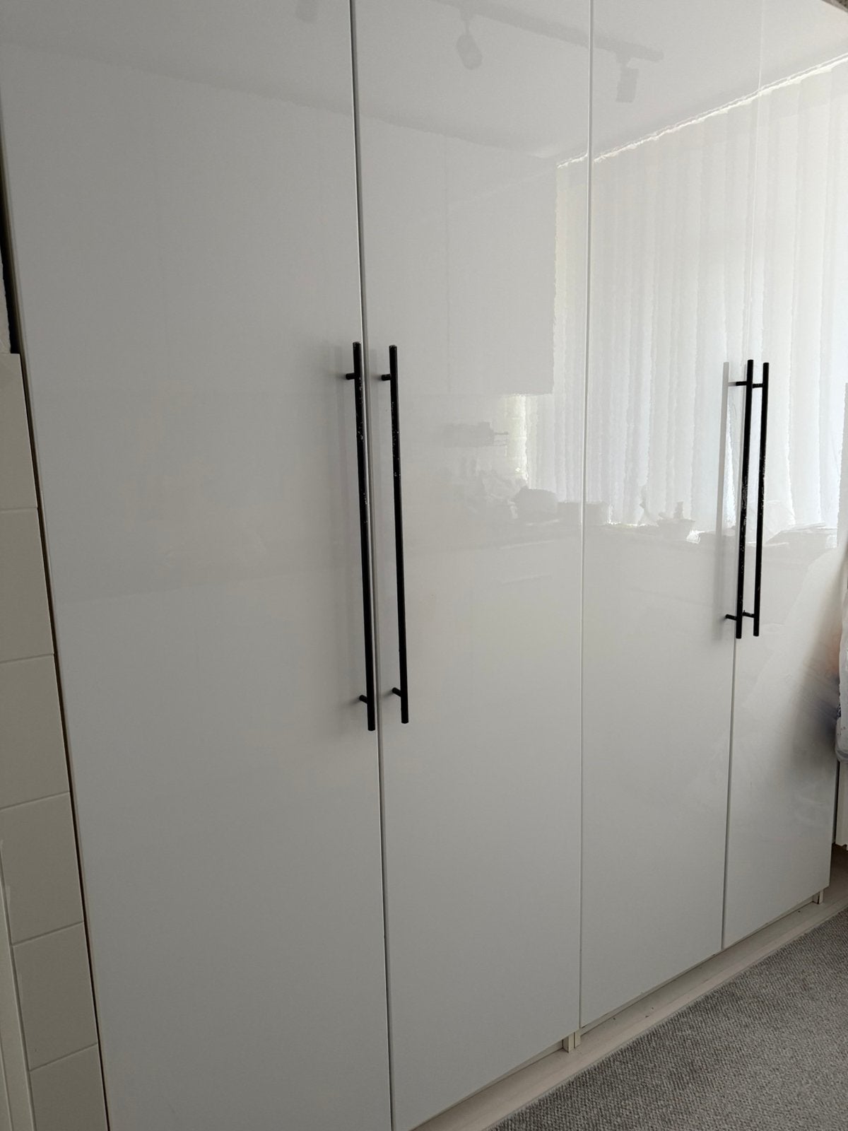 Wıt pax kast ıkea hoogglans 2 stuk kast, Ophalen, Gebruikt, Hout, Overige typen