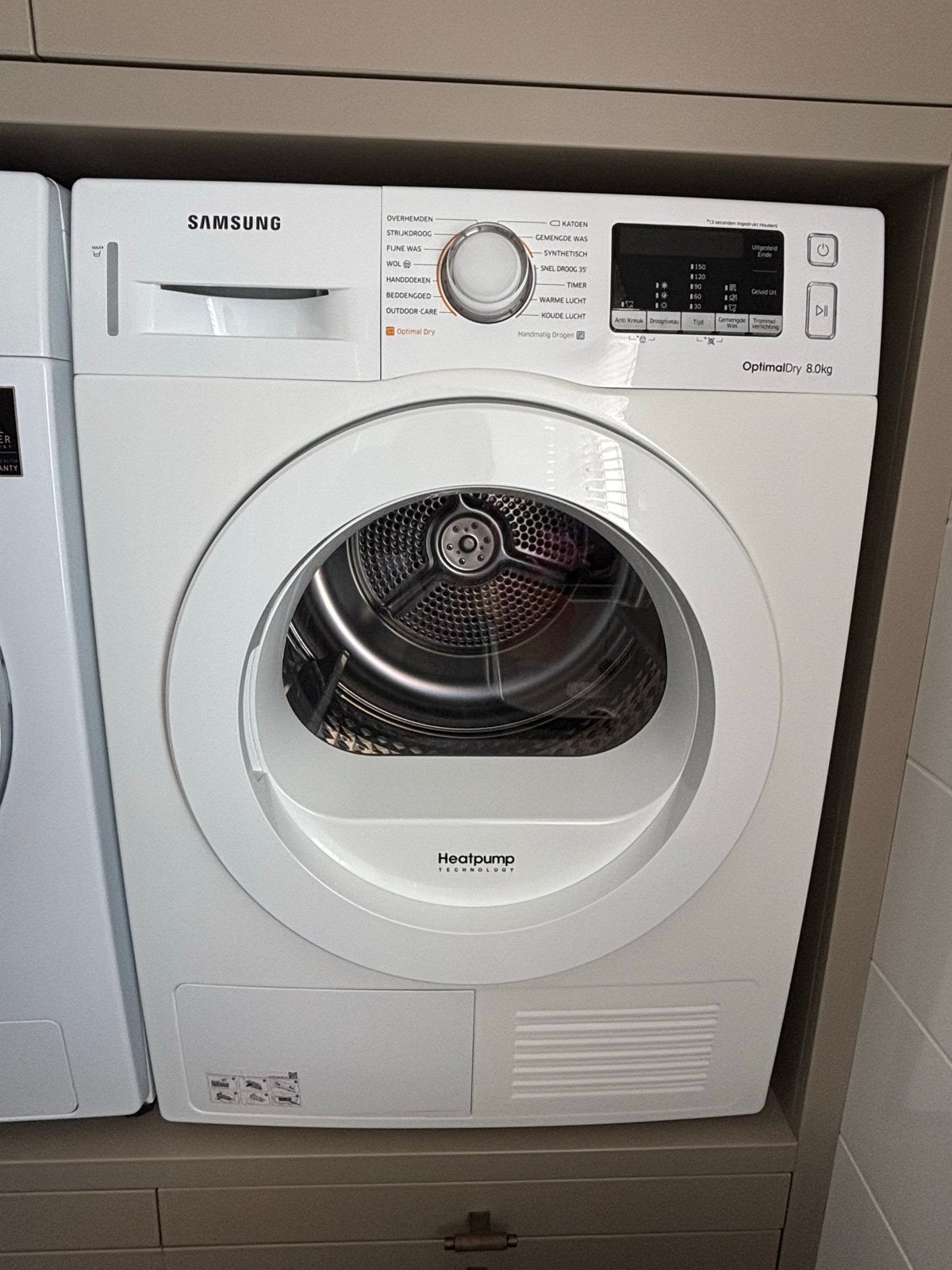 Foto 5 van (Set) Samsung Wasmachine en Warmtepompdroger