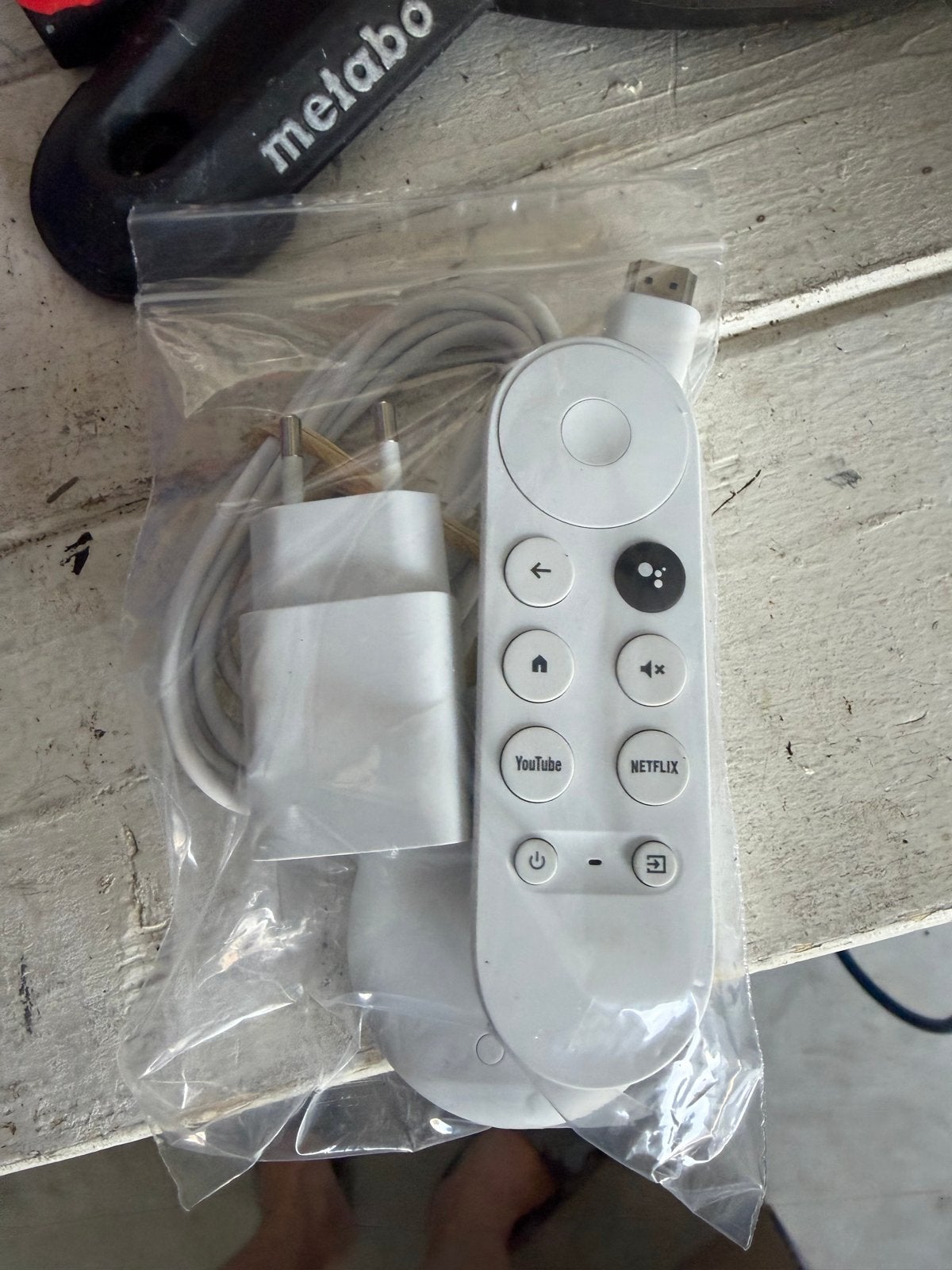 Google Chromecast 4K met Android TV (1 stuk beschikbaar), Ophalen of Verzenden, Nieuw, HDMI