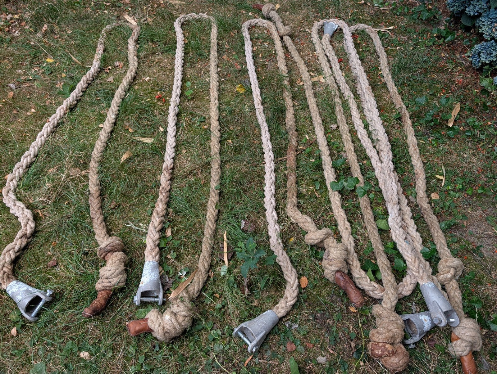 verschillende vintage klimtouwen origineel, Ophalen of Verzenden, Gebruikt, Overige metalen