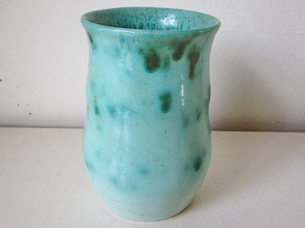 Vaas zeegroen turquoise kleur mint groen, Ophalen of Verzenden
