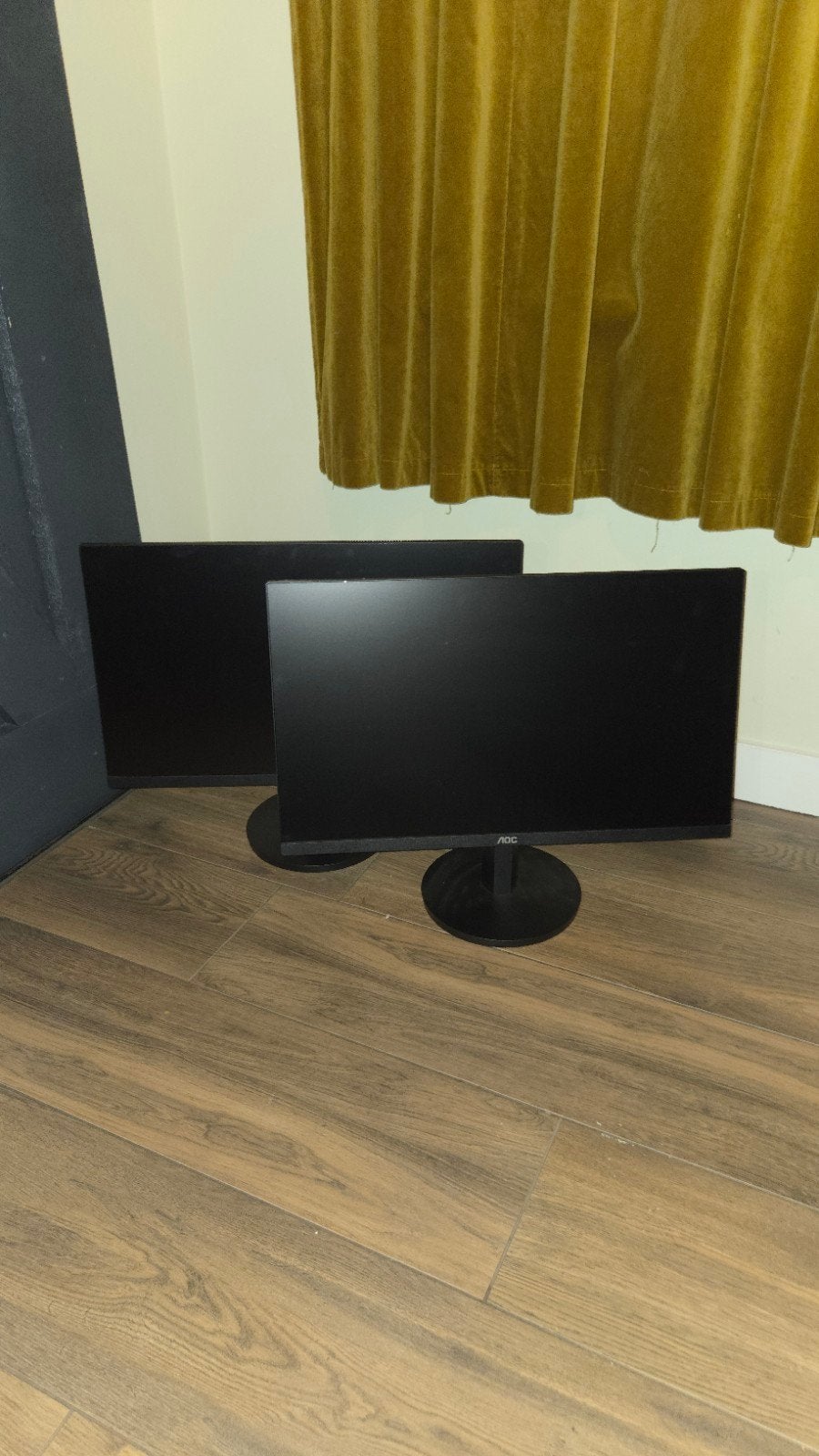 2x aoc monitor 24 inch!, Computers en Software, Monitoren, HDMI, IPS, Zo goed als nieuw, 1 tot 2 ms