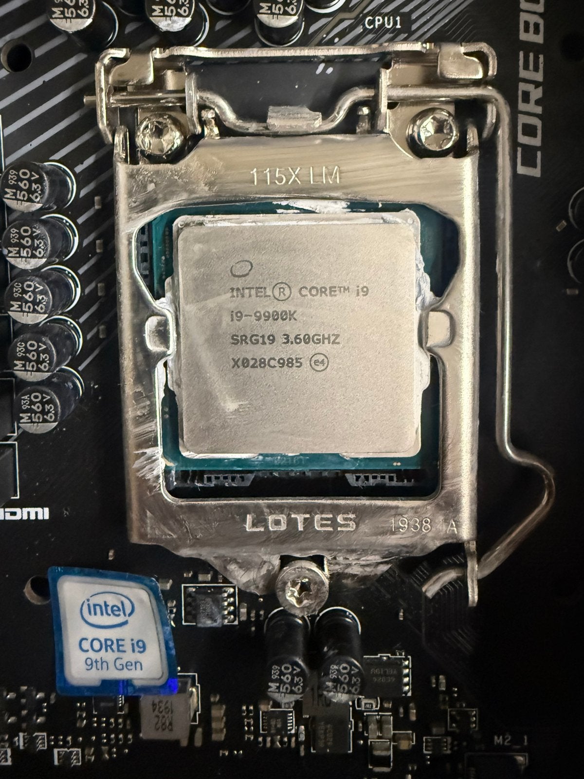Intel I9 9900k. 9e gen, Computers en Software, Ophalen of Verzenden, Zo goed als nieuw, 3 tot 4 Ghz