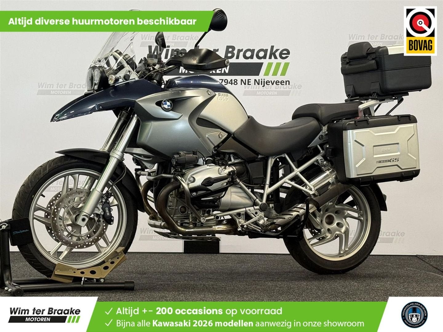BMW R 1200 GS (bj 2006) 47,900 km, Motoren, 2 cilinders, Motorrijbewijs A, Bedrijf, Meer dan 35 kW