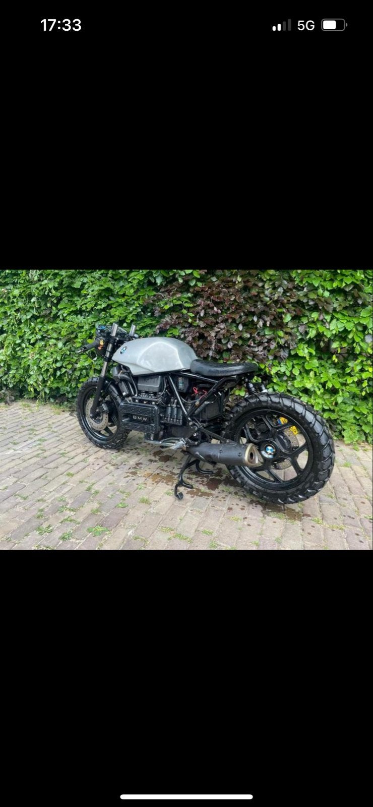 Unieke BMW K75 Cafe Racer - Custom Build, Motoren, Motoren | BMW, Gebruikt, 3 cilinders, Particulier, Meer dan 35 kW