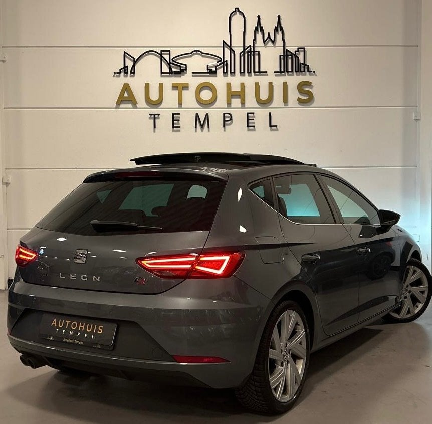 Seat LEON 1.4 EcoTSI FR Connect Automaat Pano Cruise Led Sto, Auto's, Gebruikt, 4 cilinders, 150 pk, Leon