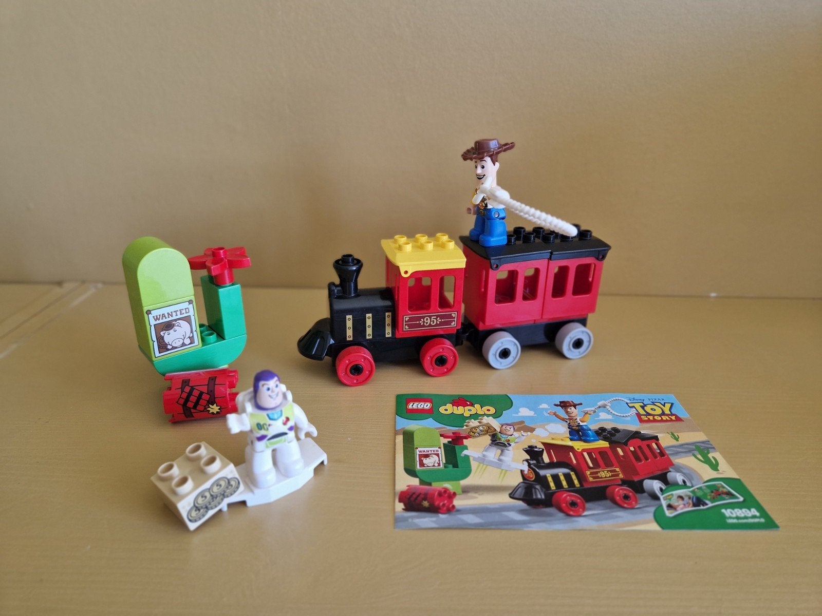LEGO Duplo Toy Story Trein 10894 met Woody en Buzz, Compleet, Overige thema's, Ophalen of Verzenden, Zo goed als nieuw