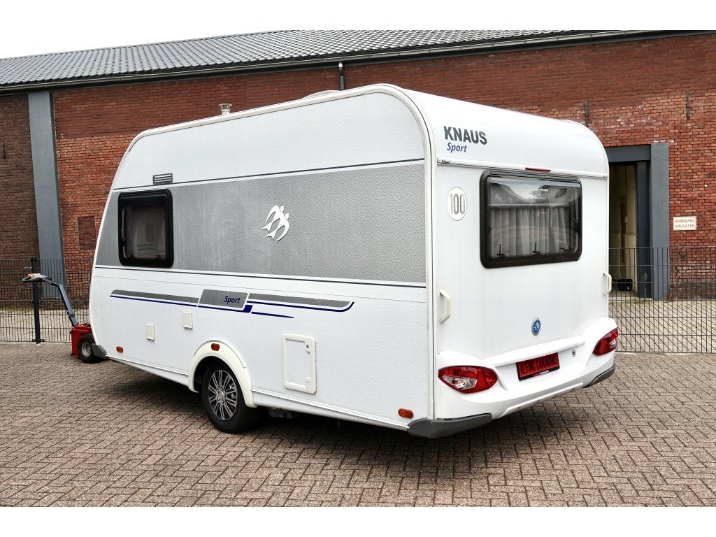 Knaus Sport 400 LK 2012 Stapelbedden Mover Luifel Fietsrek, Caravans en Kamperen, Dwarsbed, Bedrijf, Treinzit, 750 - 1000 kg