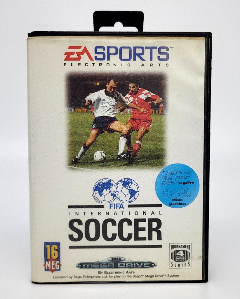 FIFA International Soccer - SEGA Mega Drive - Complete - PAL, Spelcomputers en Games, Games | Sega, Gebruikt, Verzenden, 2 spelers
