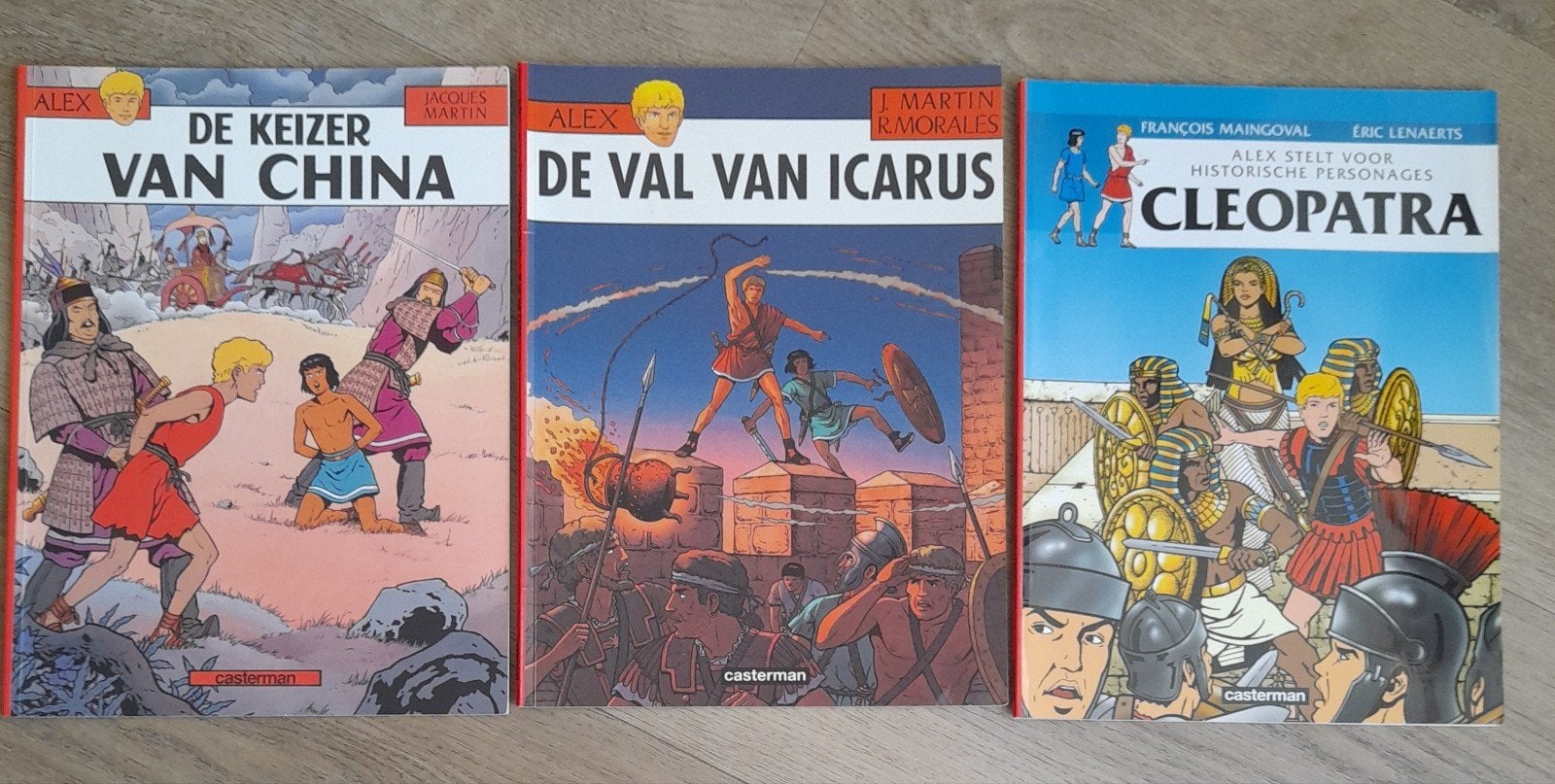 Alex - J. Martin/F. Maingoval, Gelezen, Ophalen of Verzenden, J. Martin/F. Maingoval, Meerdere stripboeken