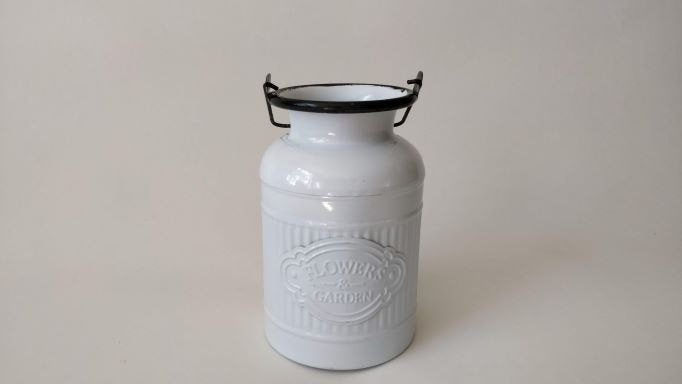 Melkbus met handvat, Ophalen of Verzenden, Nieuw, Wit, Metaal