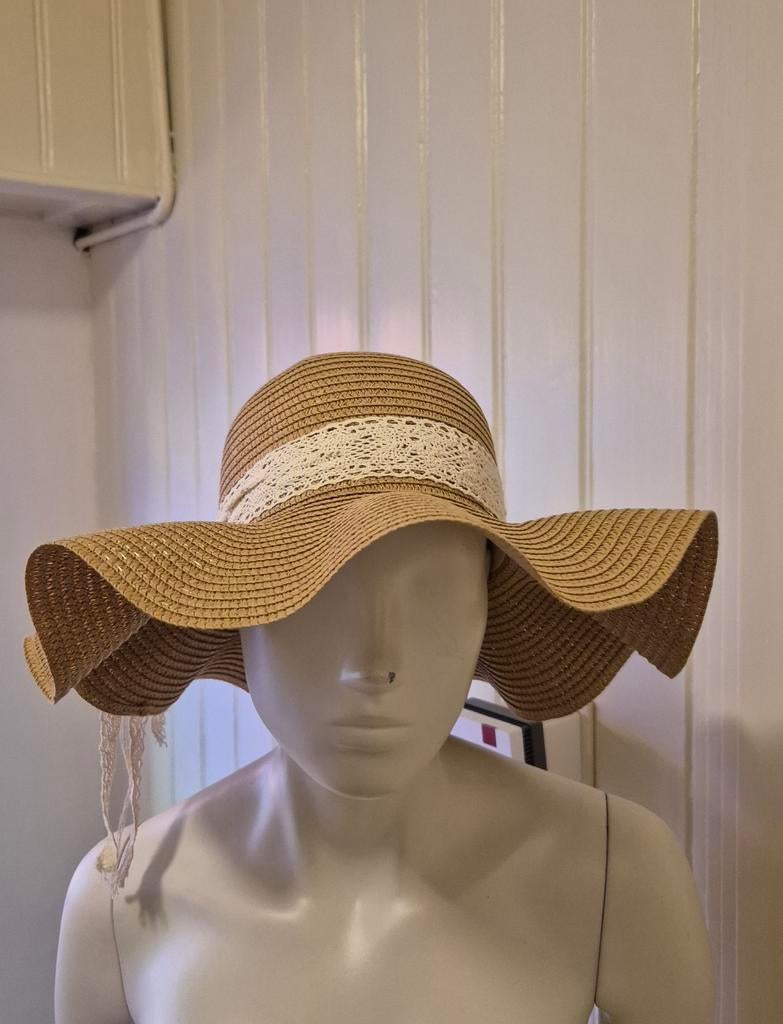 Mooie hoed met strik, Ophalen of Verzenden, Nieuw, One size fits all
