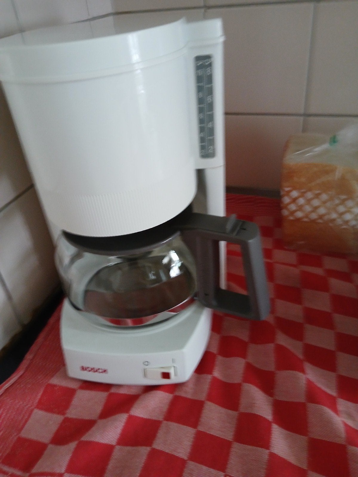 Bosch Koffiezetapparaat - Wit, Gebruikt, Ophalen, Gebruikt, 10 kopjes of meer, Koffiemachine