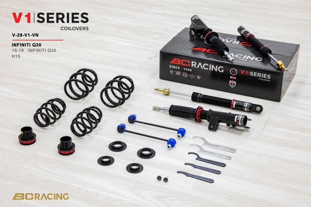 BC Racing schroefset verlaging - Infiniti Q30 16-19, Ophalen of Verzenden