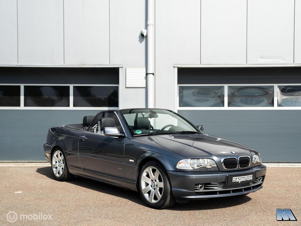 BMW 3-serie E46 Cabrio 330Ci l Handbak l 1e eigenaar l A1, Auto's, BMW, Achterwielaandrijving, Gebruikt, Zwart, Cabriolet