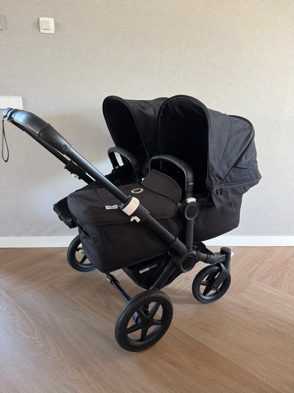 Bugaboo Donkey 3 kinderwagen - zwart, Kinderen en Baby's, Kinderwagens en Combinaties, Gebruikt, Combiwagen, Bugaboo, Duowagen