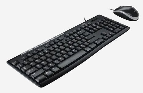 New: Logitech K200 toetsenbord-set + B100 muis + GRATIS cam, Computers en Software, Toetsenborden, Toetsenbord en muis-set, Logitech