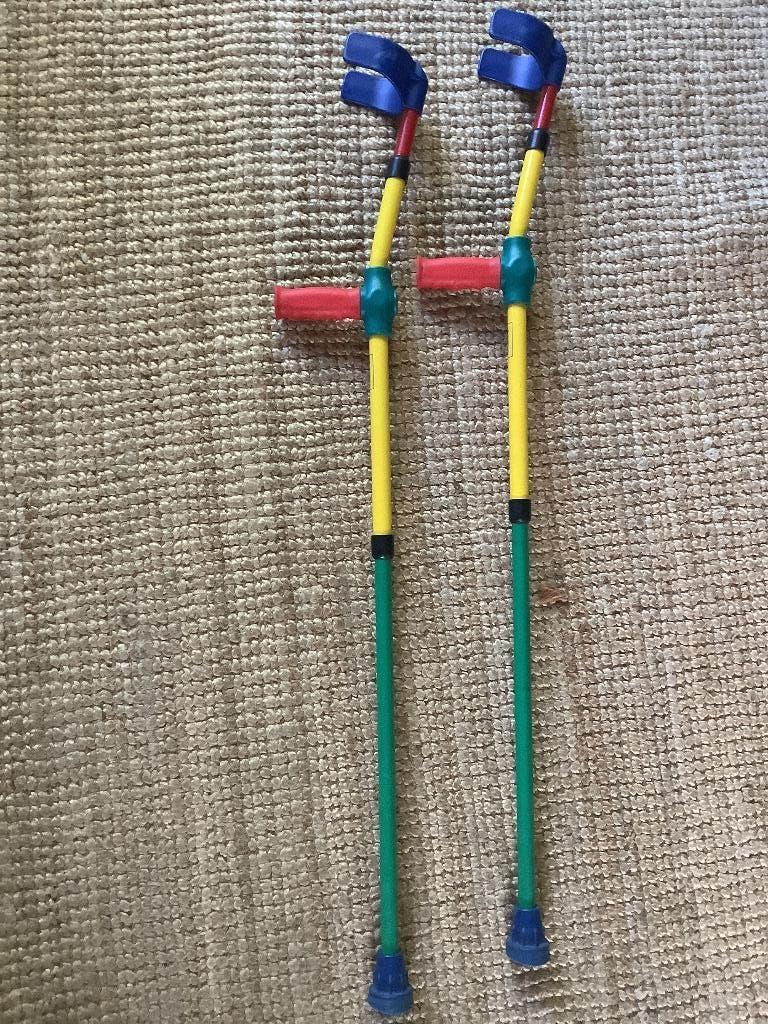 Elleboogkrukken, loopkrukken, kinderkrukken., Diversen, Ophalen, Gebruikt