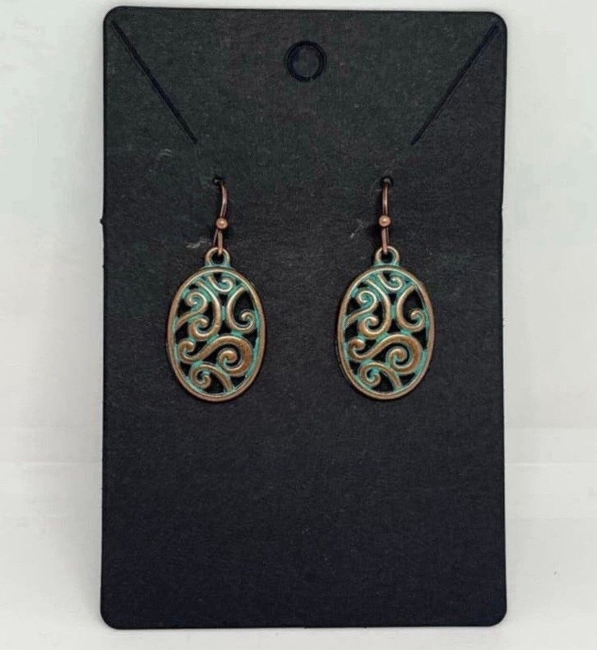 Nieuwe Bronskleurige Boho Oorbellen, Sieraden, Tassen en Uiterlijk, Oorbellen, Overige materialen, Hangers, Bruin, Verzenden