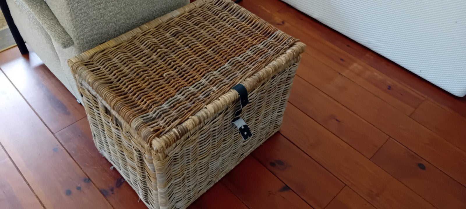 Ikea rieten opbergmand - 70x50x50cm, Ophalen, 50 tot 100 cm, 50 tot 75 cm