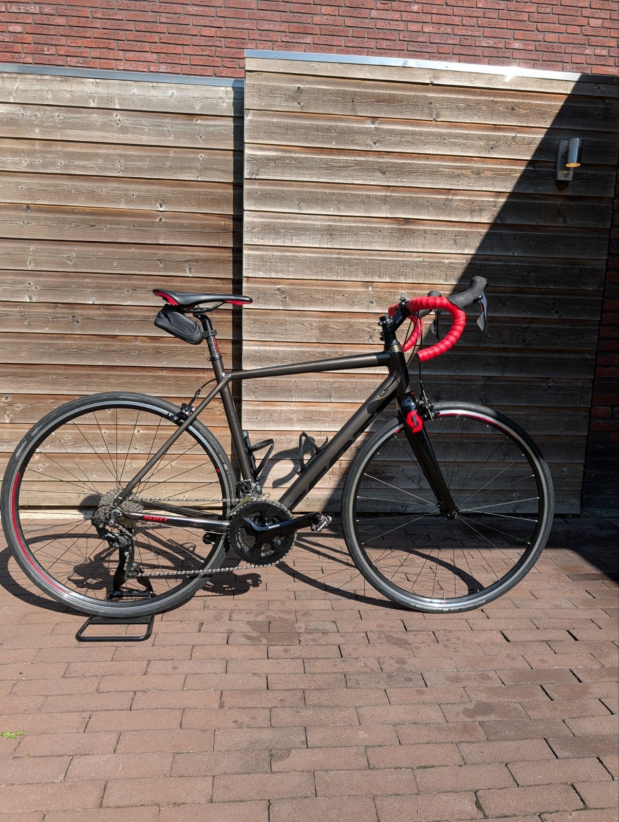 Scott Speedster 10 – Shimano 105 (2x11) – Maat M, Fietsen en Brommers, 28 inch, Aluminium, Zo goed als nieuw, Meer dan 20 versnellingen