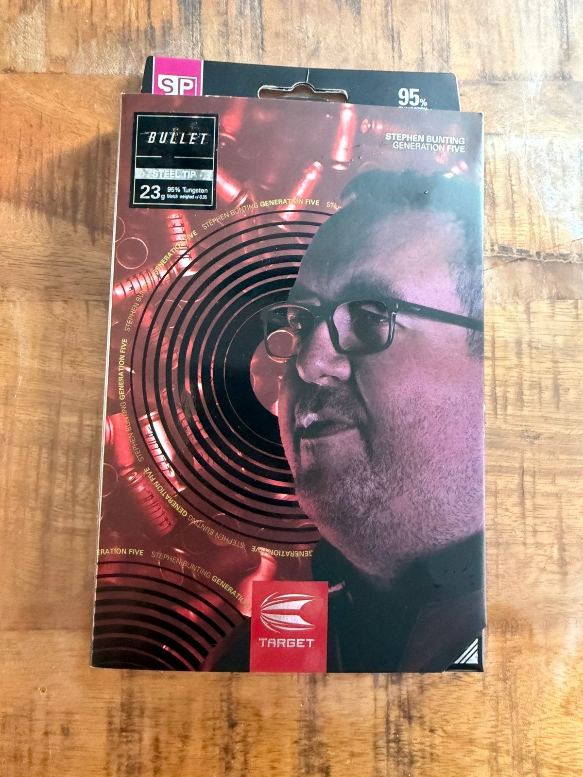 Target Stephen Bunting G5 Void 23 gram, Sport en Fitness, Darts, Ophalen of Verzenden, Gebruikt, Pijlen