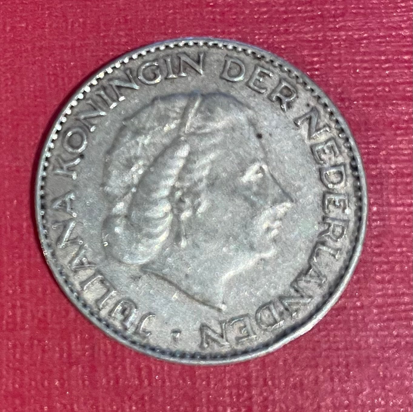 1 Gulden Koningin Juliana 1956, 1 gulden, Koningin Juliana, Zilver, Ophalen of Verzenden