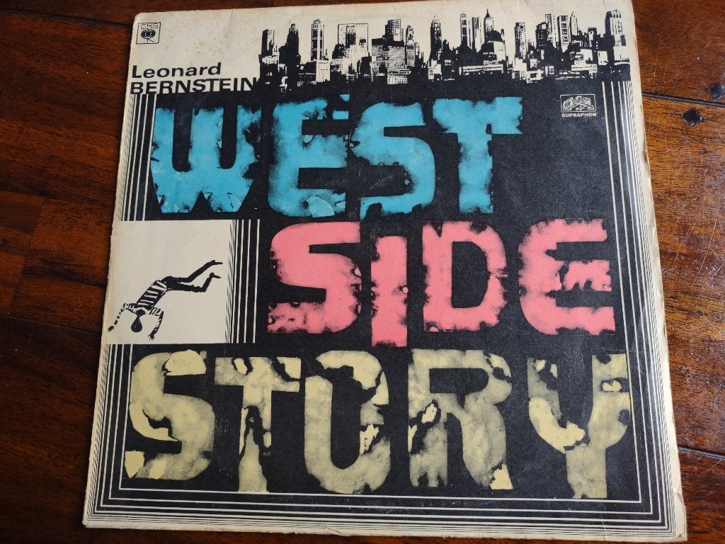 Lp - Leonard Bernstein - West Side Story, Cd's en Dvd's, Vinyl | Filmmuziek en Soundtracks, Musical, Ophalen of Verzenden, Gebruikt