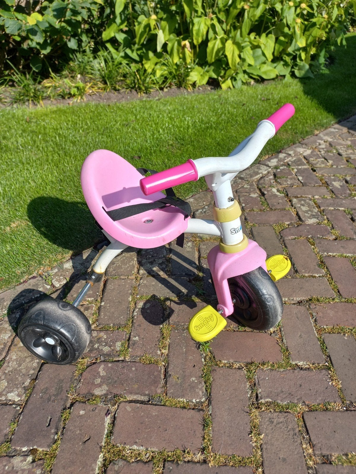 nog net smoby driewieler fietsje, Fietsen en Brommers, Ophalen of Verzenden, Gebruikt