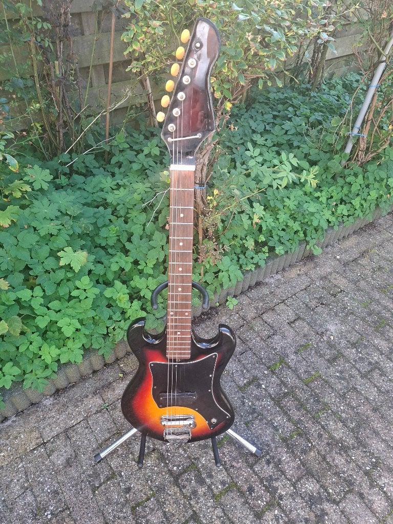 Vintage Teisco - Kawai Gitaar uit jaren 70's, Ophalen, Gebruikt, Solid body, Overige merken