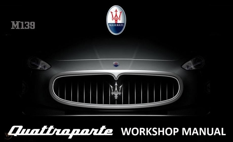 Maserati M139 Quattroporte Workshop manual op DVD in PDF, Auto diversen, Handleidingen en Instructieboekjes, Verzenden