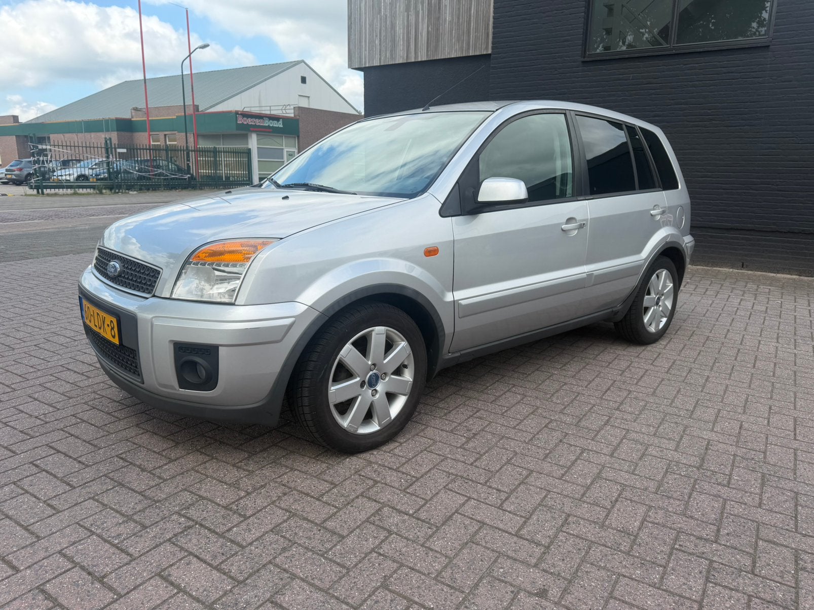 Ford Fusion 1.4 16V 2010 Grijs, Auto's, Ford, Voorwielaandrijving, Zwart, 49 €/maand, Origineel Nederlands