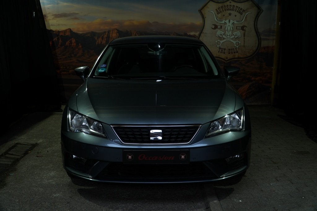 SEAT Leon 1.4 EcoTSI St.BnsI. (bj 2018, semi-automaat), Auto's, Stof, Gebruikt, Euro 6, 4 cilinders
