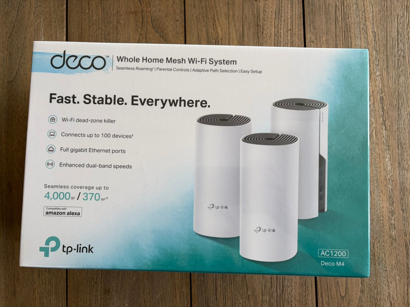 TP-Link Deco M4 AC1200 – 3-pack – nieuw/geseald, Ophalen of Verzenden, Nieuw