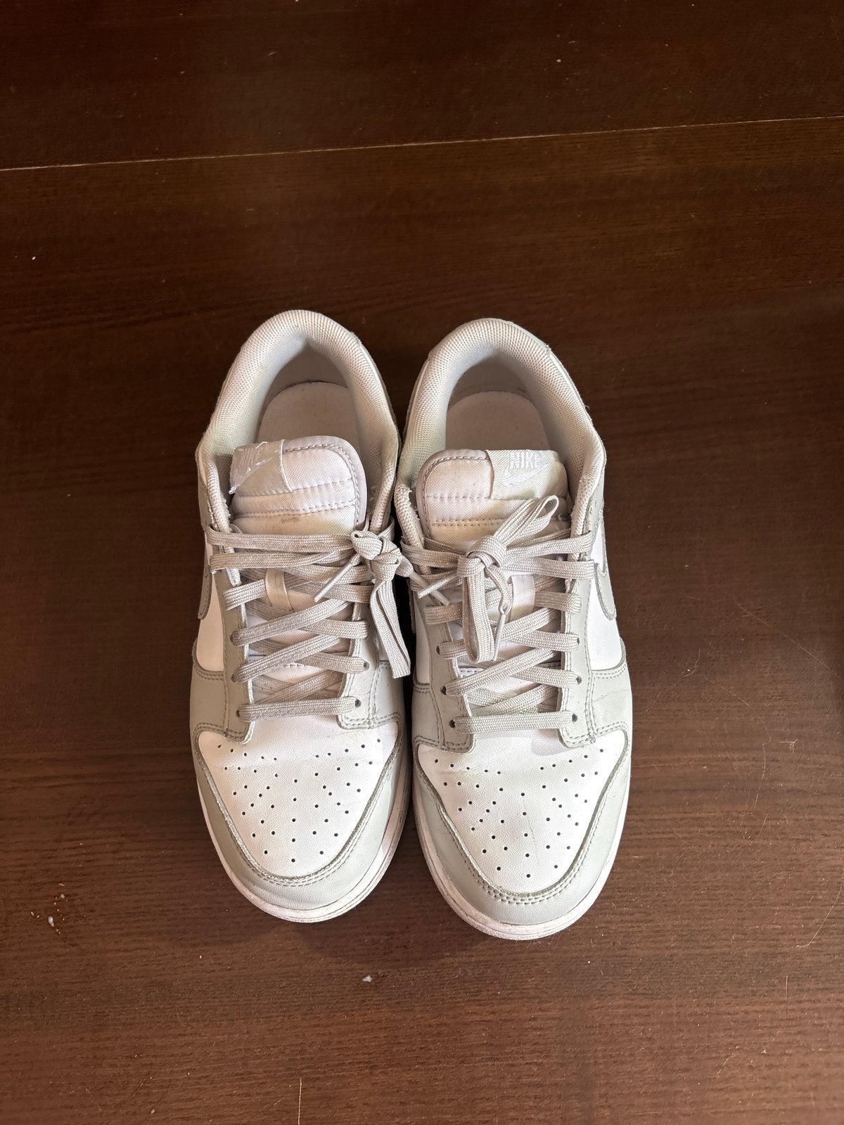 Nike Air Dunks - Maat 42 - Grey Fog, Overige kleuren, Ophalen of Verzenden, Sneakers of Gympen, Gedragen