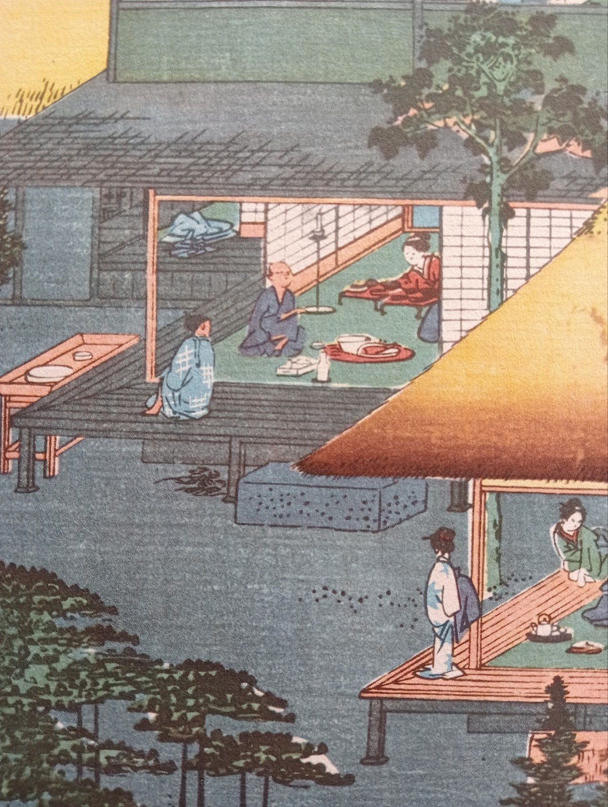 Toikado Station Ishibe prent, Ophalen of Verzenden, Voor 1940