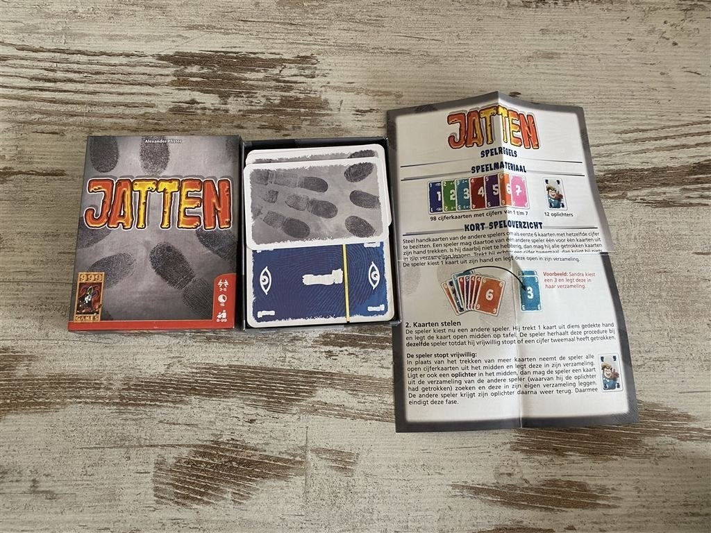 Jatten kaartspel van 999 games [s812]