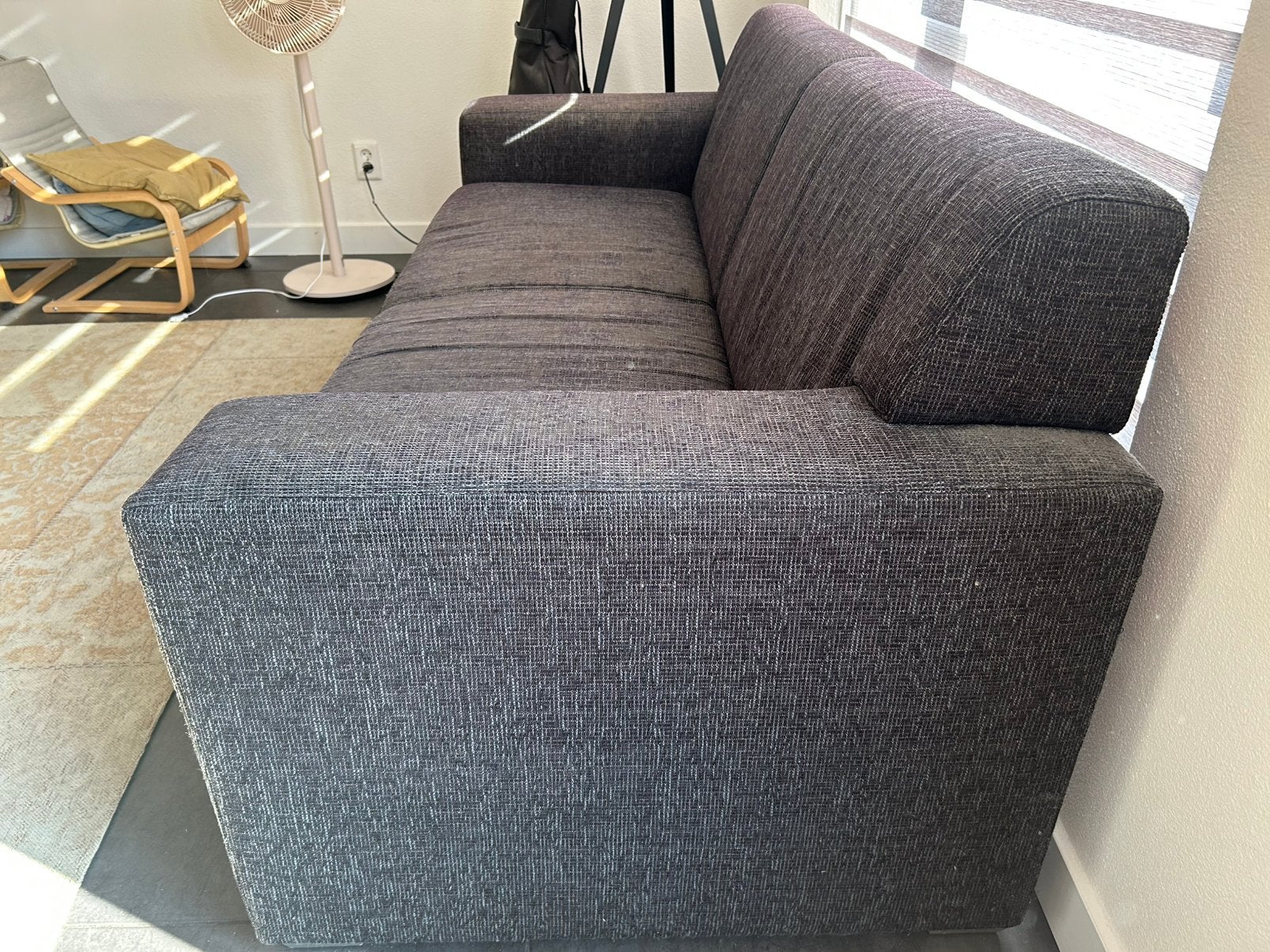 Gratis afhalen bank en stoel, Ophalen, Gebruikt, Tweepersoons, 75 tot 100 cm
