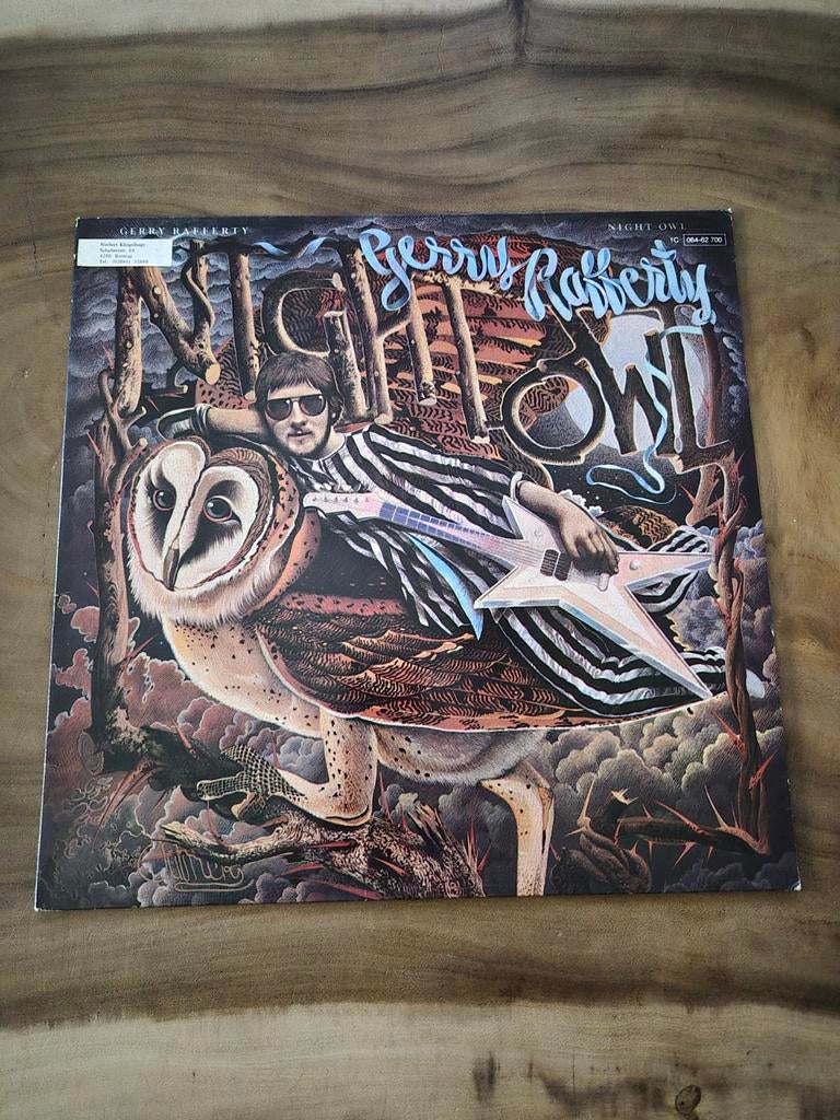 Gerry - Rafferty - Night Owl, Ophalen of Verzenden, Zo goed als nieuw