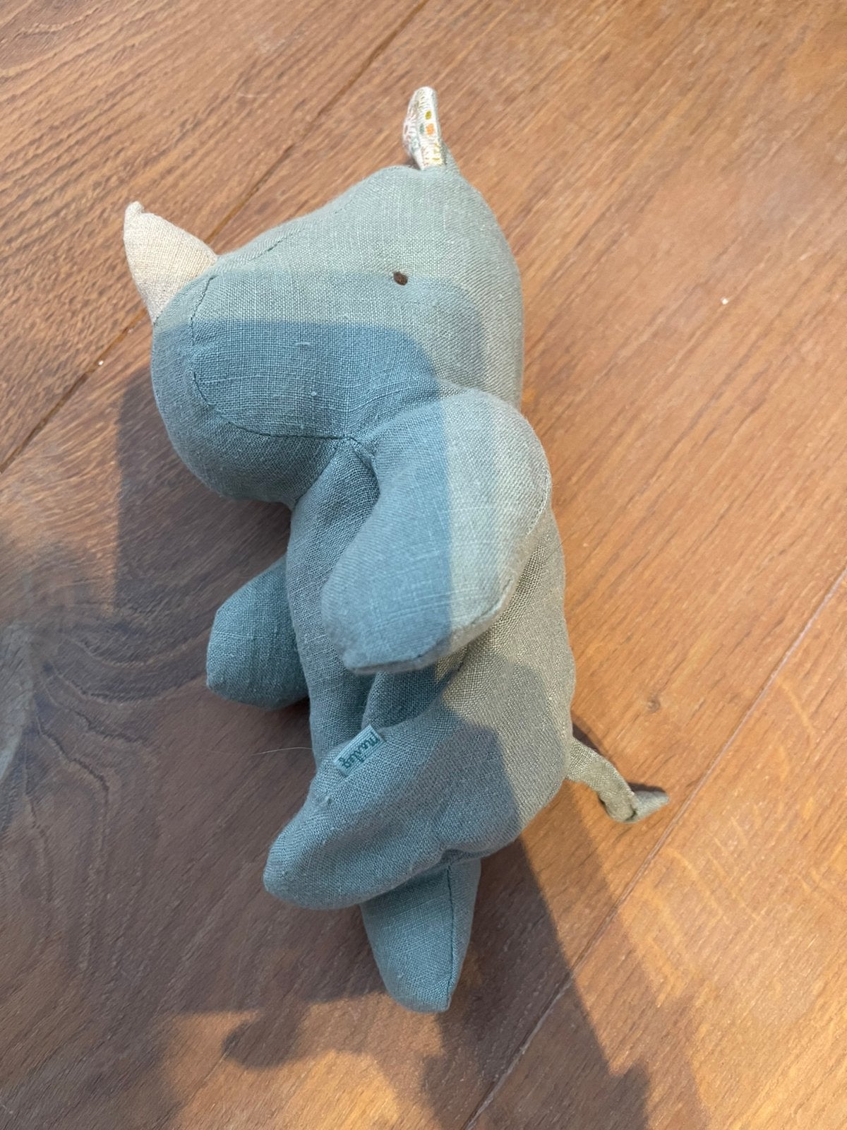 Maileg neushoorn knuffel, Kinderen en Baby's, Ophalen of Verzenden, Zo goed als nieuw