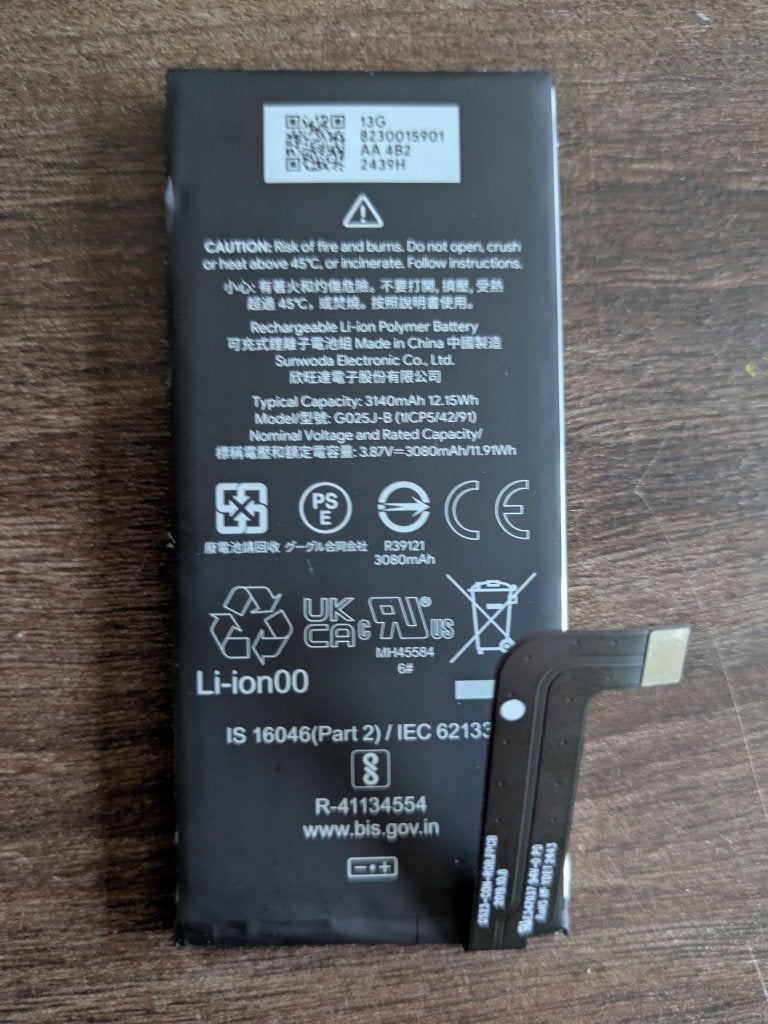 Officiële Google Pixel 4a batterij/accu nieuw, Ophalen of Verzenden, Nieuw