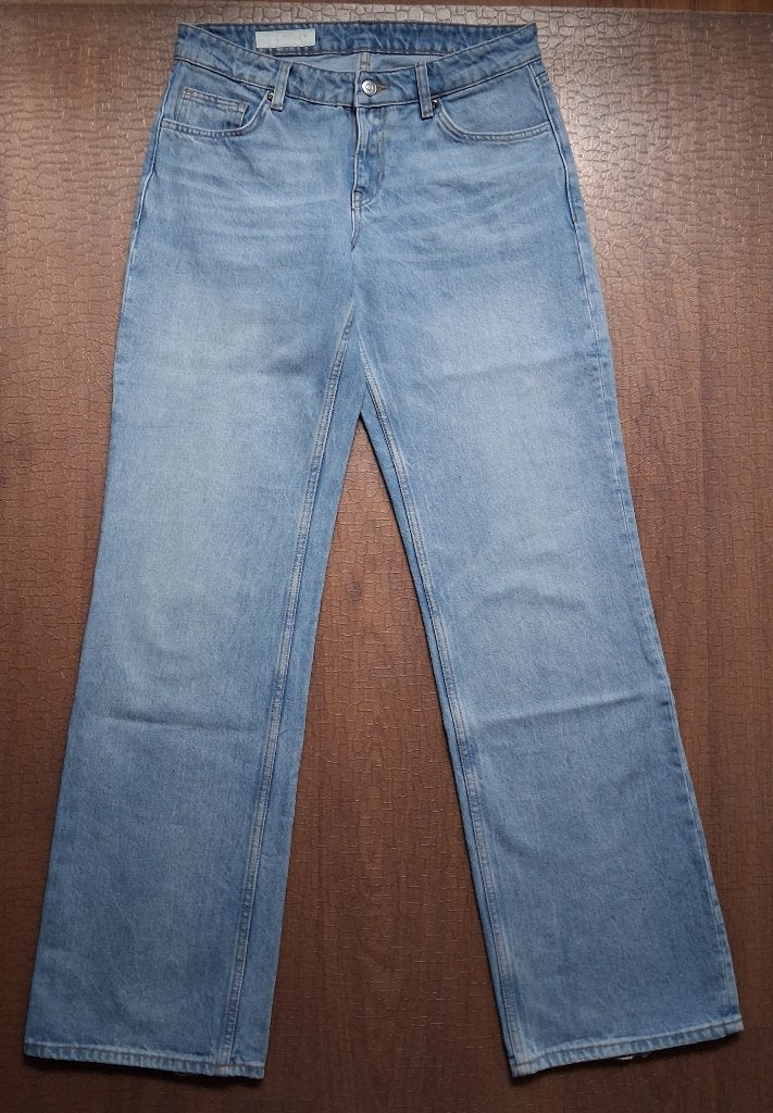 ZGAN!!  Low waist wide leg van de Zara maat 38, Kleding | Dames, Spijkerbroeken en Jeans, Blauw, Zara, Ophalen of Verzenden, Zo goed als nieuw