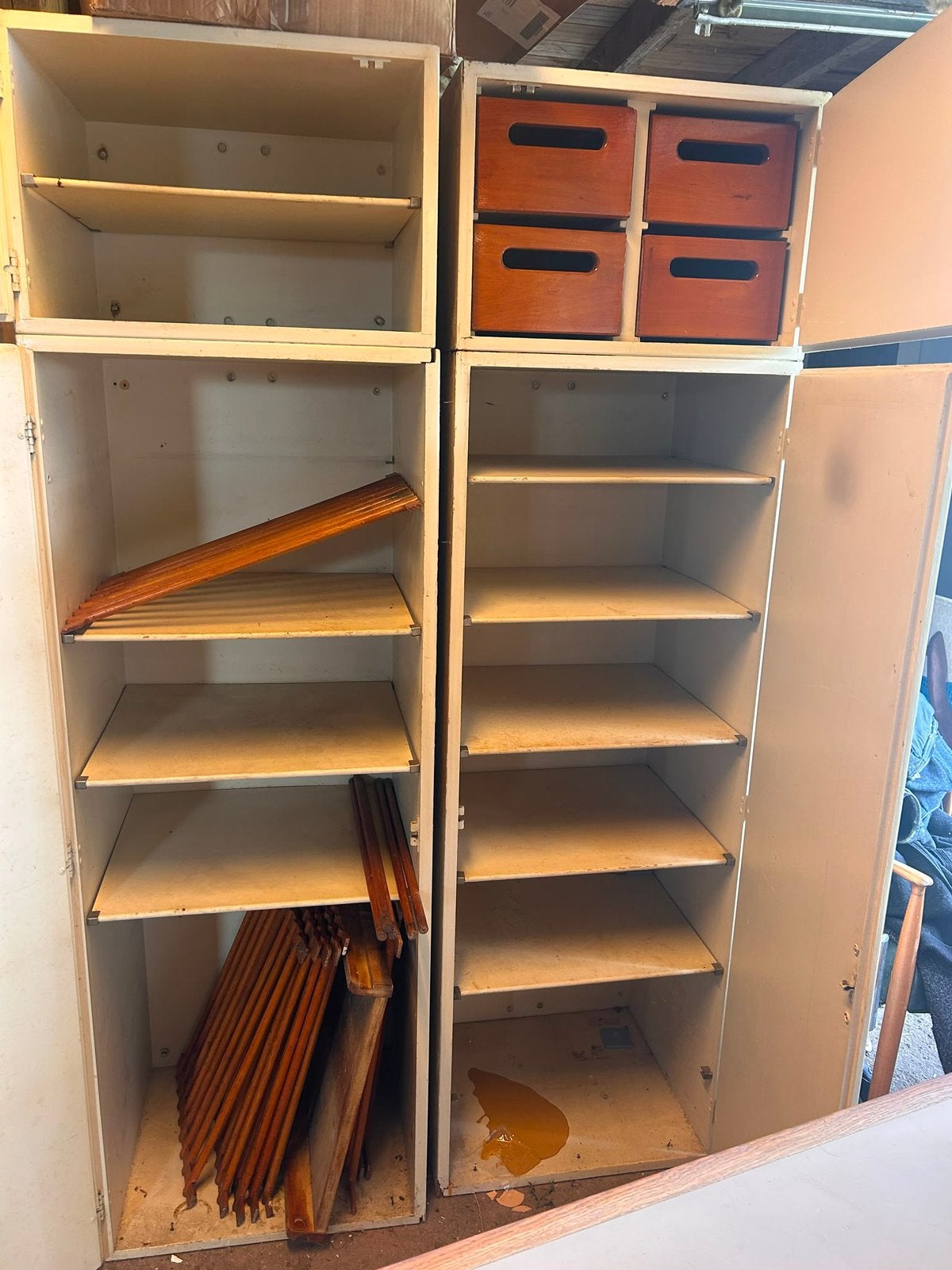 Vintage piet zwart keuken bruynzeel, Huis en Inrichting, Ophalen, Gebruikt, 25 tot 50 cm, Minder dan 100 cm