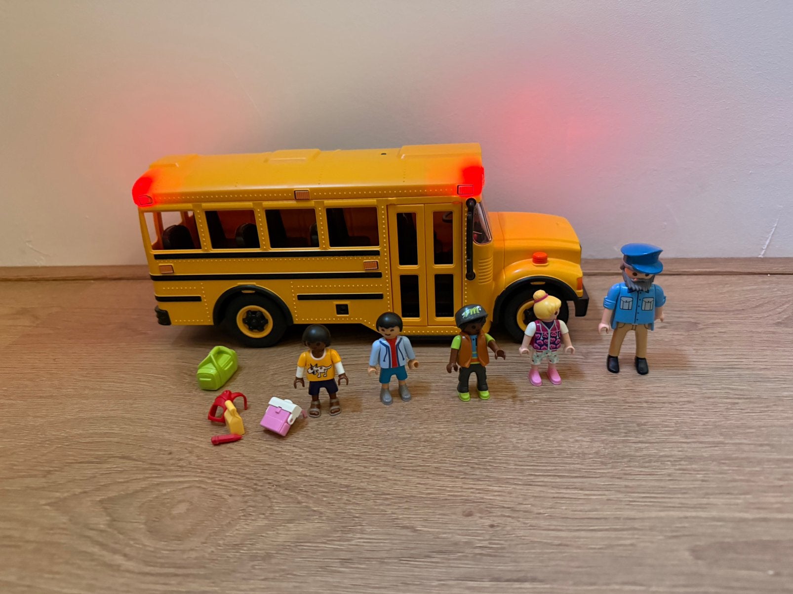 Playmobil schoolbus 70983, Complete set, Voertuig, Ophalen of Verzenden, Zo goed als nieuw