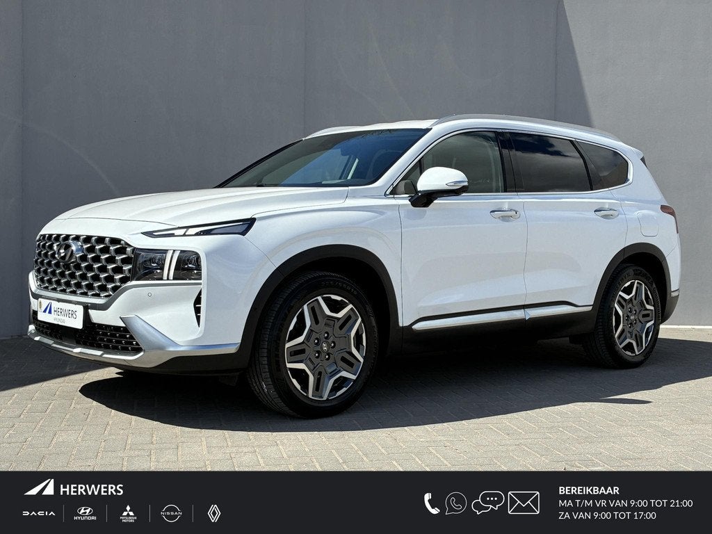 Hyundai Santa Fe 1.6 T-GDI PHEV Premium / Fabrieksgarantie t, Auto's, Hyundai, Automaat, Gebruikt, Euro 6, 4 cilinders