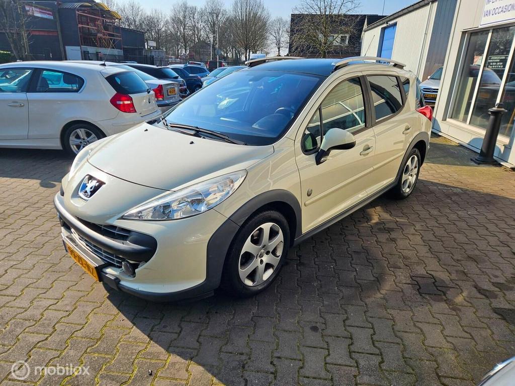 Peugeot 207 SW Outdoor 1.6 VTi XS, Gebruikt, 4 cilinders, Automatische klimaatregeling, Origineel Nederlands
