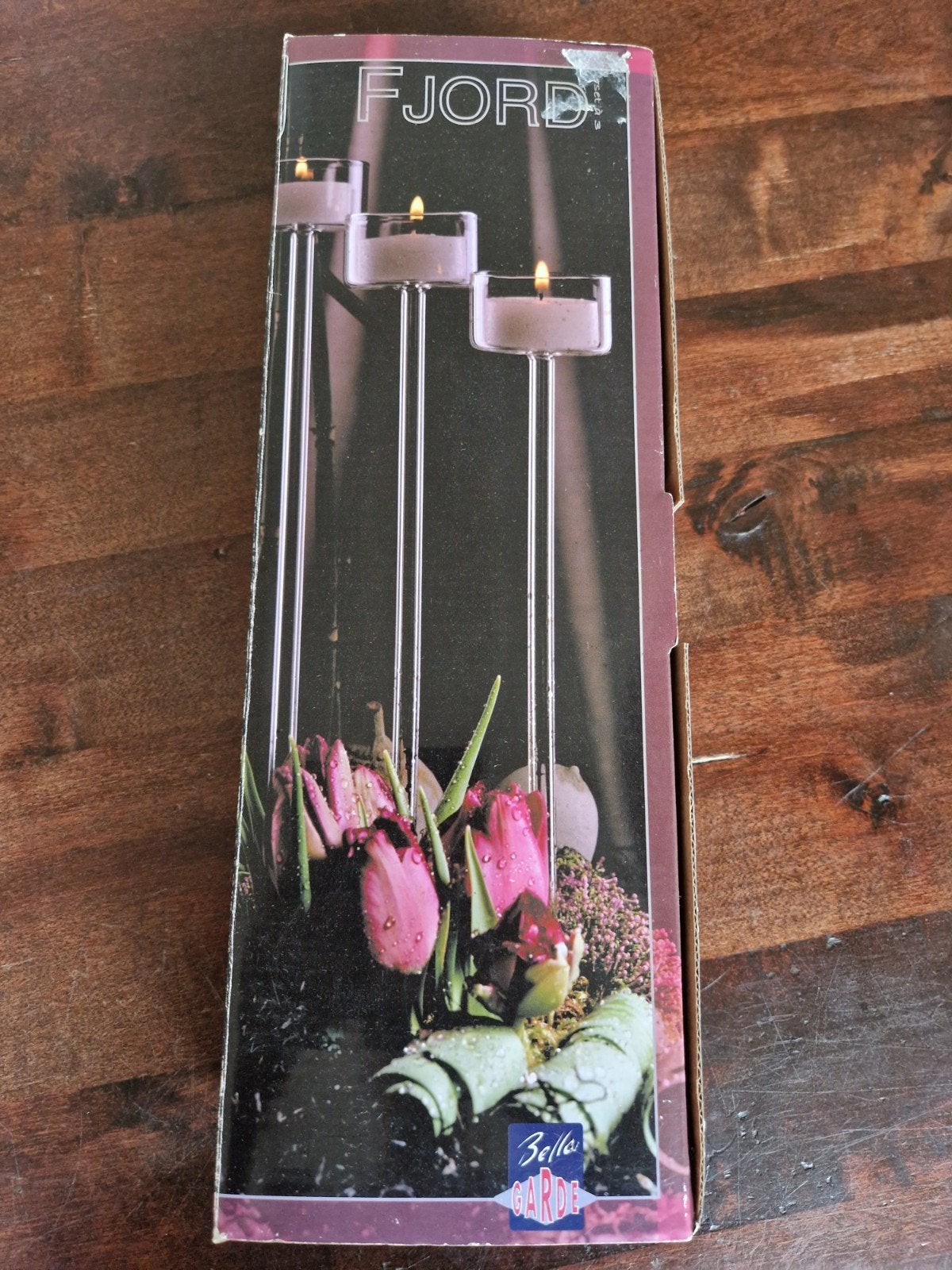 Fjord Bella Garde glazen kandelaar set - Nieuw in doos, Overige merken, Nieuw, Ophalen of Verzenden, Glas