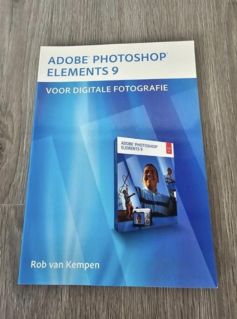 Adobe Photoshop Elements 9 voor digitale fotografie, Ophalen of Verzenden, Zo goed als nieuw, Overige onderwerpen